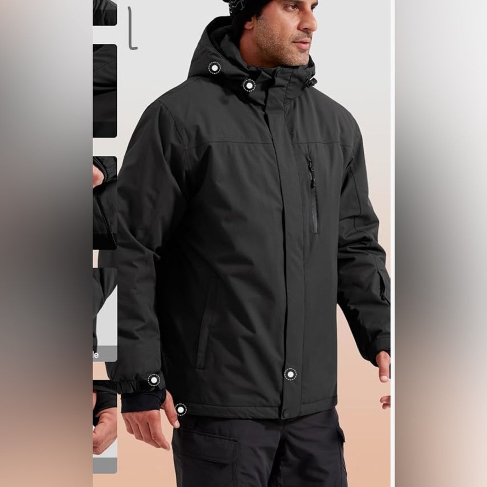 Free Soldier waterproof snow jacket.